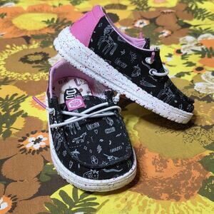 Hey Dude Wendy Toddler Unicorn Slip On Shoes Size US K8